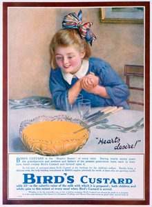 Birds Custard-annonse, 1922 av Unbekannt