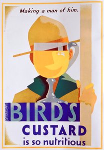 Birds Custard-annonse, 1930 av Unbekannt