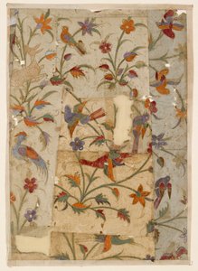 Fugler og blomster, 1600-tallet av Unbekannt