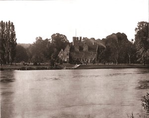 Bisham Abbey, ovenfor Marlow, Berkshire, 1894. av Unbekannt