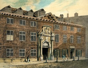 Blackwell Hall, City of London, 1886 av Unbekannt
