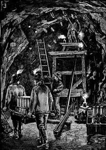 sprengning av Flood Rock, 1885 av Unbekannt