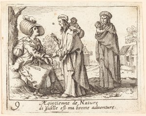 Bohemer, 1600-tallet. av Unbekannt