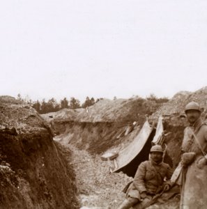 Wood Grid, Nord-Frankrike, c1914-c1918 av Unbekannt