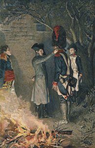 Bonaparte og Coignet, 1896 av Unbekannt