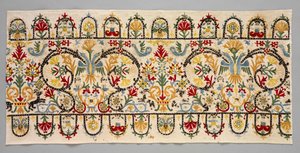 Border Strip of a Skirt, 1600-1700-tallet. av Unbekannt