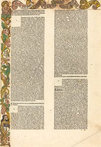 Border fra en almanakk, ca. 1489. av Unbekannt