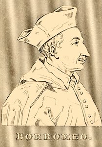 Borromeo, 1538-1584, 1830. av Unbekannt