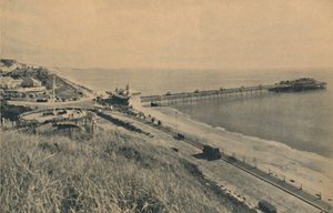 Boscombe Pier and Sea Front, 1929 av Unbekannt
