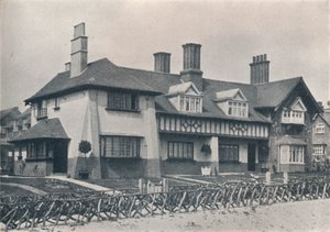 Bournville: hytter i Holly Grove av WA Harvey, c1900 1901-1902 av Unbekannt