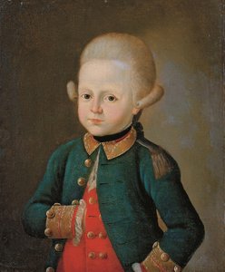 Boy Vice Corporal fra Preobrazhensky Regiment, slutten av 1760-årene av Unbekannt