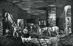 Bradley kullgruve, nær Bilston, 1886 av Unbekannt