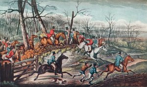 Breaking Cover, c1824 av Unbekannt