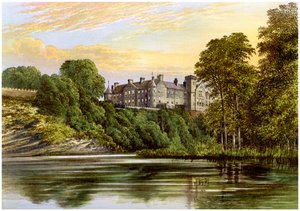 Brechin Castle, Brechin, Angus, Skottland, hjemmet til jarlen av Dalhousie, c1880 av Unbekannt