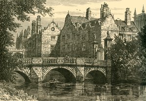 Bridge, St. Johns College, 1898. av Unbekannt