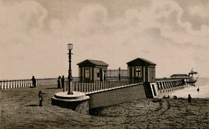 Britannia Pier, ca 1880. av Unbekannt