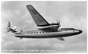 British European Airways Elizabethan-klassefly, 1900-tallet av Unbekannt