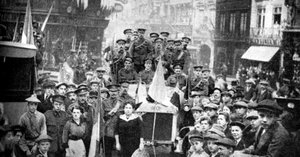 Britisk ekspedisjonsstyrke i Rouen, Frankrike, første verdenskrig, 1914 av Unbekannt