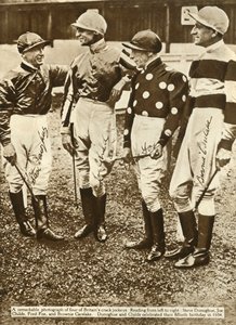 Britiske jockeyer, 1934, 1935. av Unbekannt