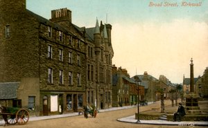 Broad Street, Kirkwall, Orknøyene, Skottland, 1900-tallet av Unbekannt