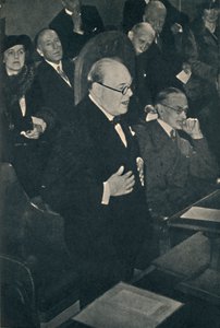 Kringkasting til imperiet og Amerika, c1945. av Unbekannt