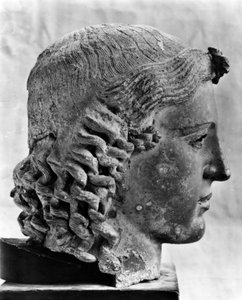 Bronsebyste av den greske guden Apollo, ca 460 f.Kr. 1900-tallet av Unbekannt