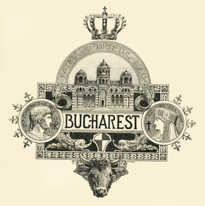 Bucuresti, slutten av 1800-tallet - begynnelsen av 1900-tallet. av Unbekannt