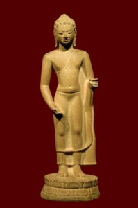 Buddha kambodsjansk, pre-Angkor-periode, 7. århundre av Unbekannt