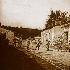 Byggeforsvar, c1914-c1918 av Unbekannt