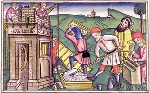 Bygge Babelstårnet av Unbekannt