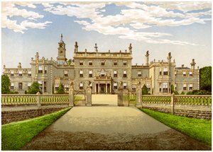 Bulwell Hall, Nottinghamshire, hjemmet til Cooper-familien, c1880 av Unbekannt