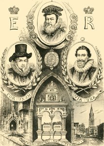 Burghley-portretter, 1898. av Unbekannt