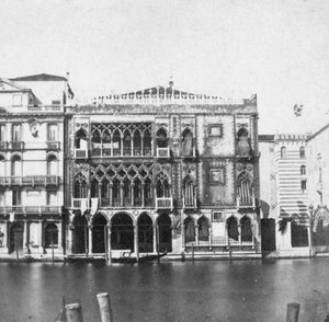 Ca dOro, Venezia, Italia, slutten av 1800- eller begynnelsen av 1900-tallet av Unbekannt