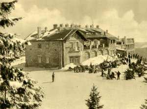 Taubanestasjon, Rax-fjellene, Nedre Østerrike, c1935. De av Unbekannt