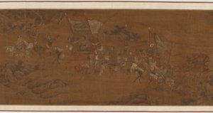 Cai Wenji vender tilbake til Kina, 1500-1700-tallet. av Unbekannt