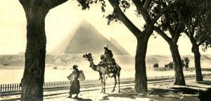 Kairo - Pyramidene, c1918-c1939. av Unbekannt
