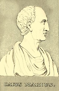 Caius Marius, 157 f.Kr. - 86 f.Kr., 1830. av Unbekannt
