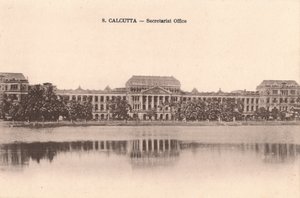 Calcutta - Sekretariatets kontor, c1900 av Unbekannt