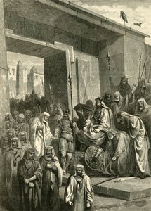 Cambyses og Psammetichus, 1890. av Unbekannt