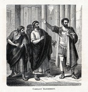 Camillus forvisning, 1882 av Unbekannt