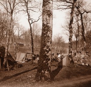 Camp, Genicourt, Nord-Frankrike, c1914-c1918 av Unbekannt