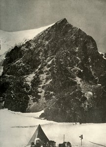 Leir 17. desember på Ferrarbreen under Sentinel Rock, 1908, 1909 av Unbekannt