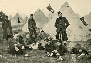 Kanadiske soldater, første verdenskrig, 1914, c1920. av Unbekannt