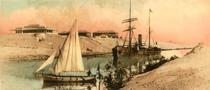 Canal of Suez - Shipyard VI, c1918-c1939. av Unbekannt