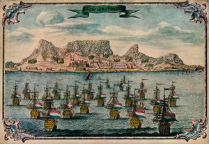Cape Town, c1680 av Unbekannt