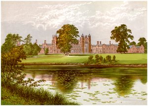 Capesthorne, Cheshire, hjemmet til Davenport-familien, c1880 av Unbekannt