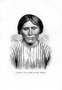 Kaptein Jack, sjef for den indianerske Modoc-stammen, 1872 av Unbekannt