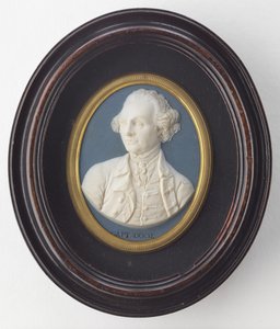 Kaptein James Cook Wedgwood portrettmedaljong, ca 1776 av Unbekannt