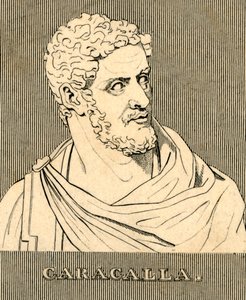 Caracalla, 188-217 e.Kr., 1830. av Unbekannt