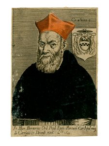 Kardinal Girolamo Bernerio, italiensk prest, 1500-tallet av Unbekannt